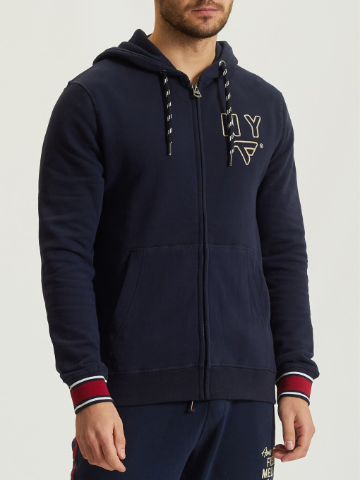 Спортивна кофта Fred Mello модель FM21W06FZ_BLUE Фото