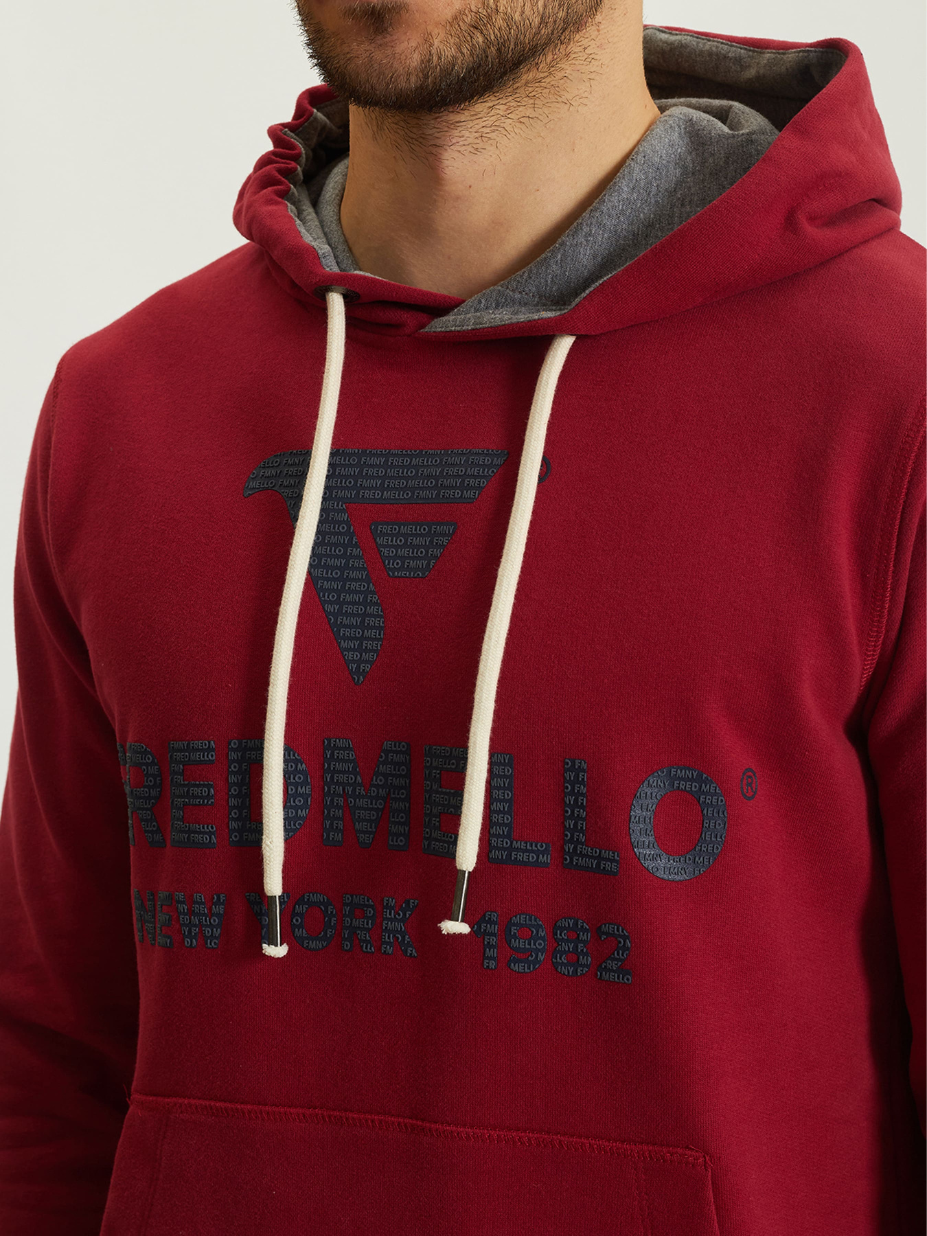 Худи Fred Mello модель FM21W02FC_RED Фото