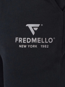 Штаны спортивные Fred Mello модель FM21W01PF_BLACK Фото