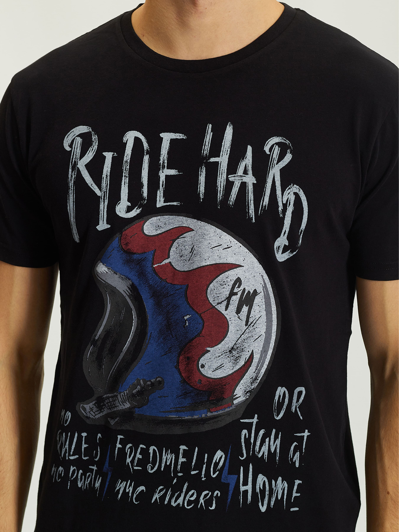 Футболка Fred Mello модель FM21W07TG_BLACK Фото