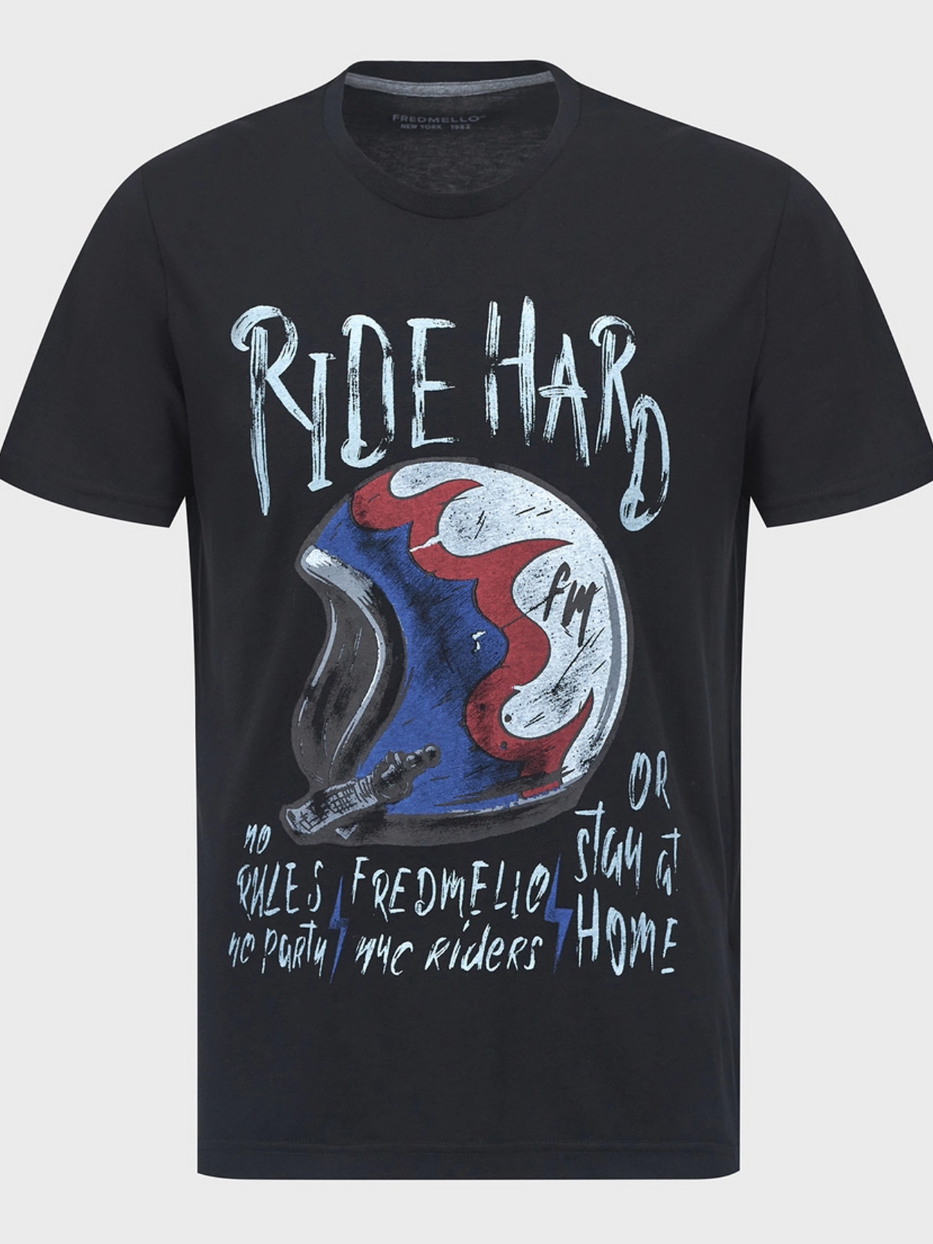 Футболка Fred Mello модель FM21W07TG_BLACK Фото