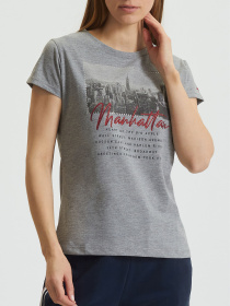 Футболка Fred Mello модель FW21W13TG_GREY Футболка Fred Mello модель FW21W13TG_GREY Фото