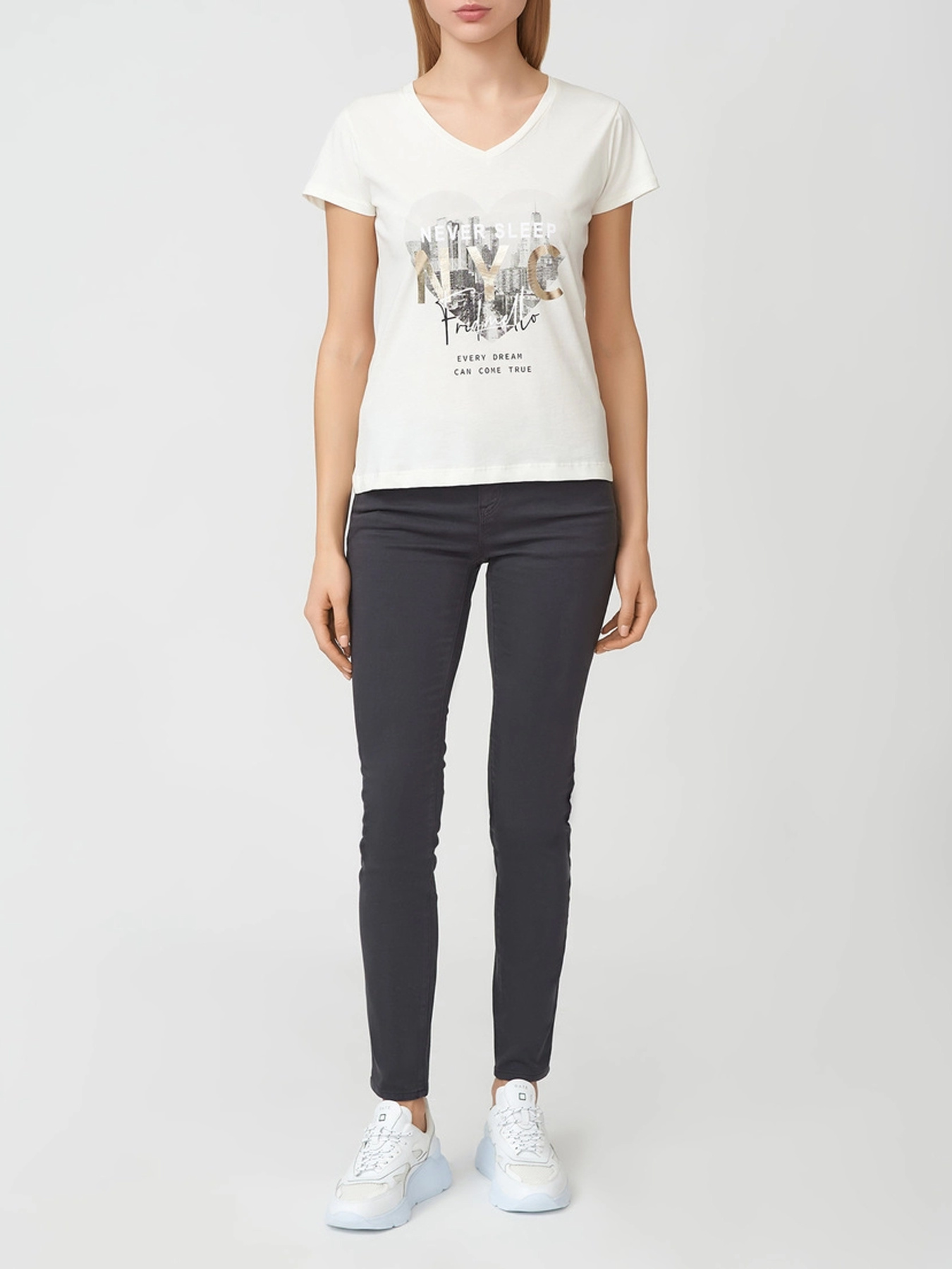 Футболка Fred Mello модель FW21W12TV_WHITE Фото