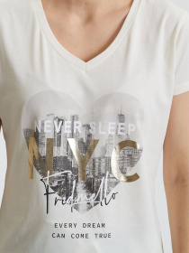 Футболка Fred Mello модель FW21W12TV_WHITE Фото