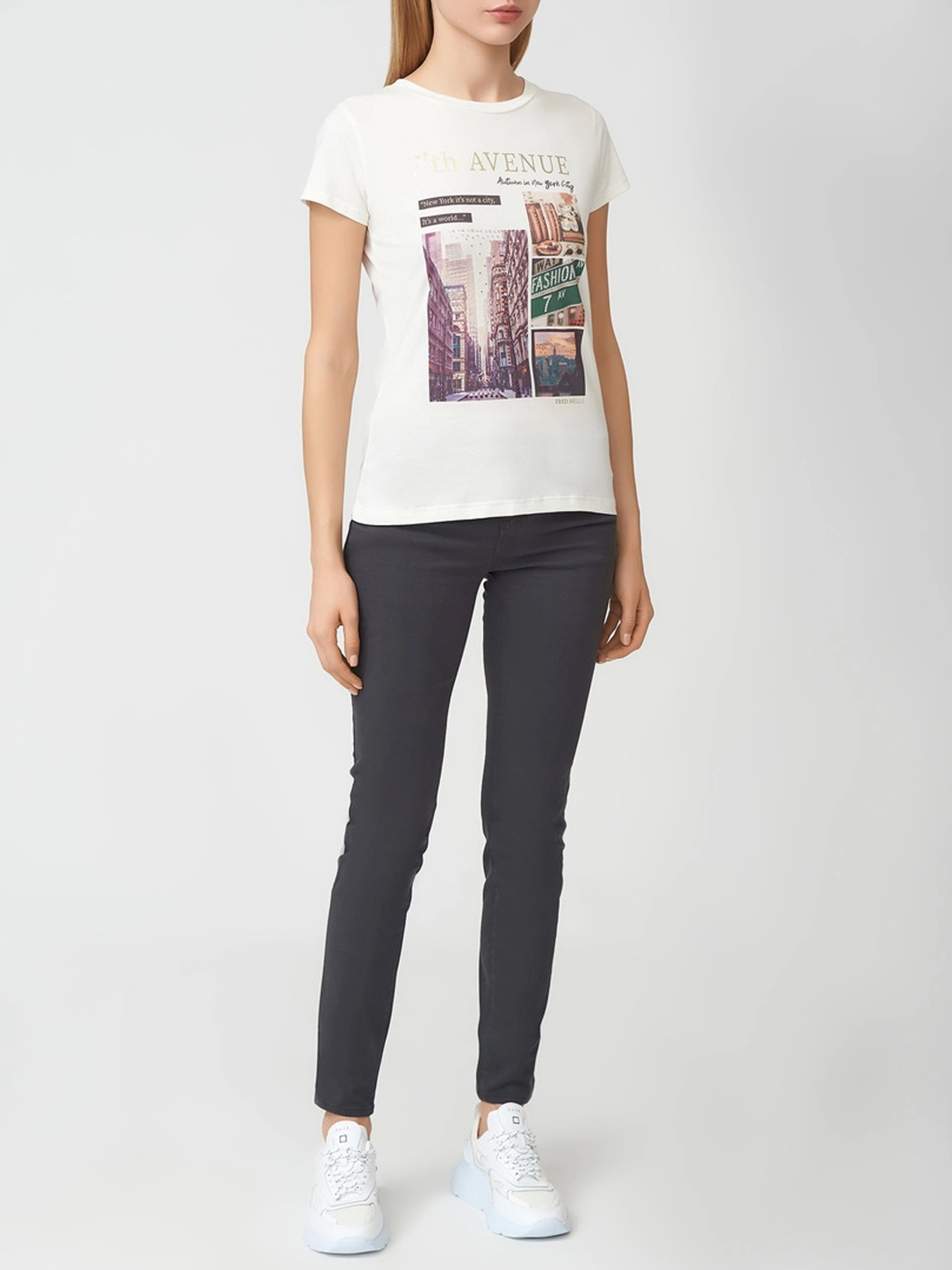 Футболка Fred Mello модель FW21W22TG_WHITE Фото