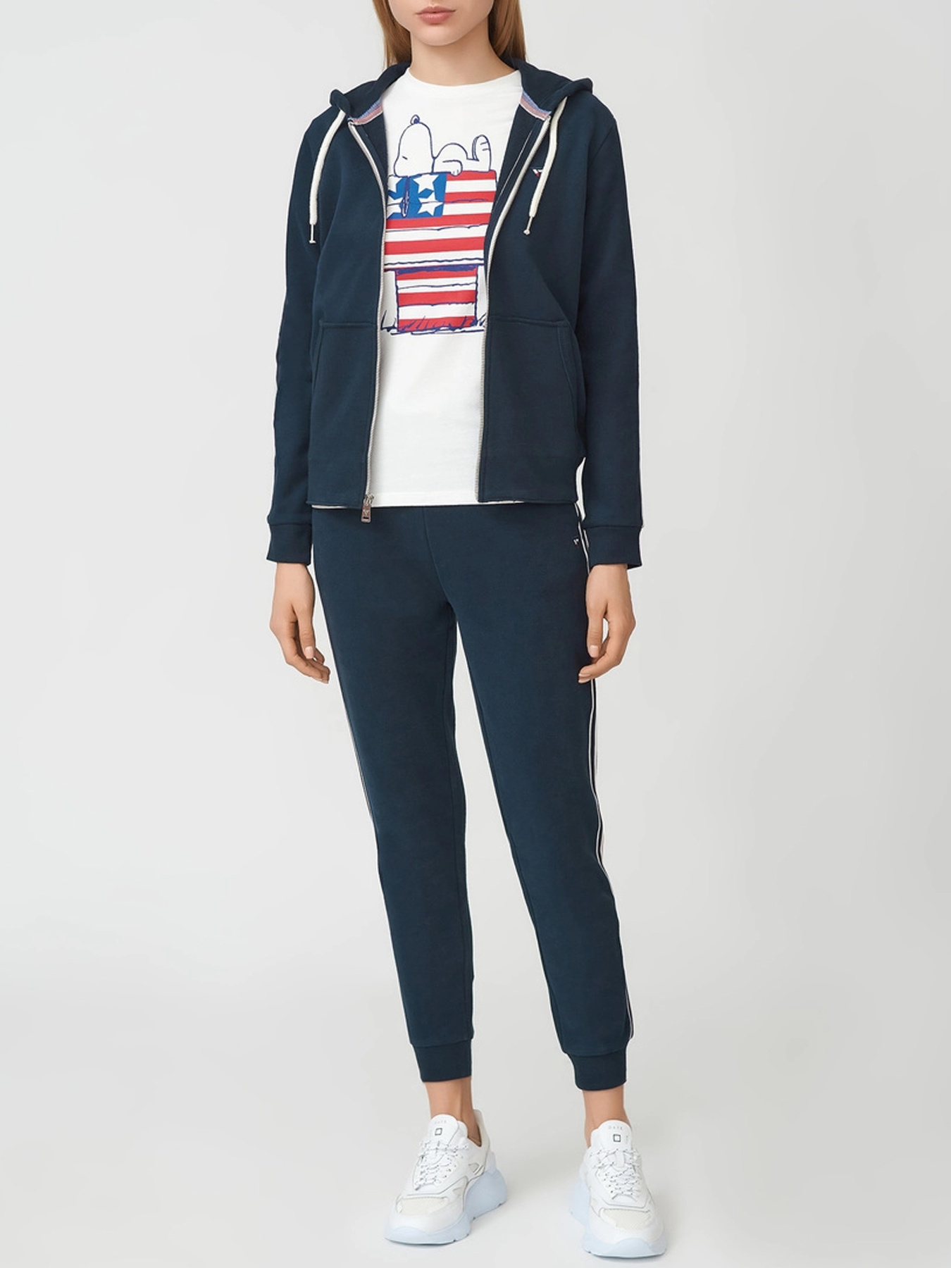 Кофта спортивная Fred Mello модель FW21W10FZ_BLUE Фото