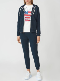 Кофта спортивная Fred Mello модель FW21W10FZ_BLUE Фото