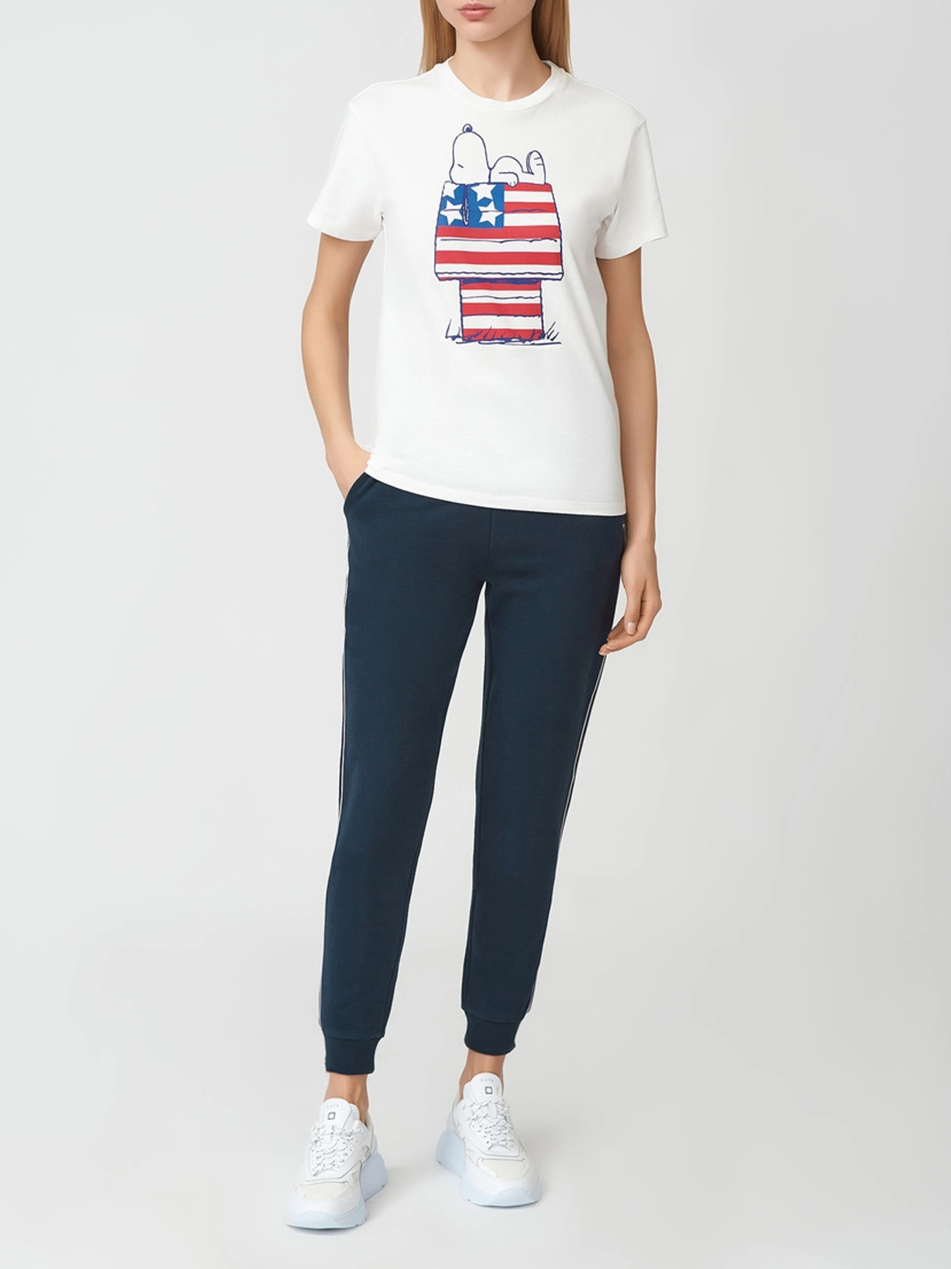 Штаны спортивные Fred Mello модель FW21W03PF_BLUE Фото