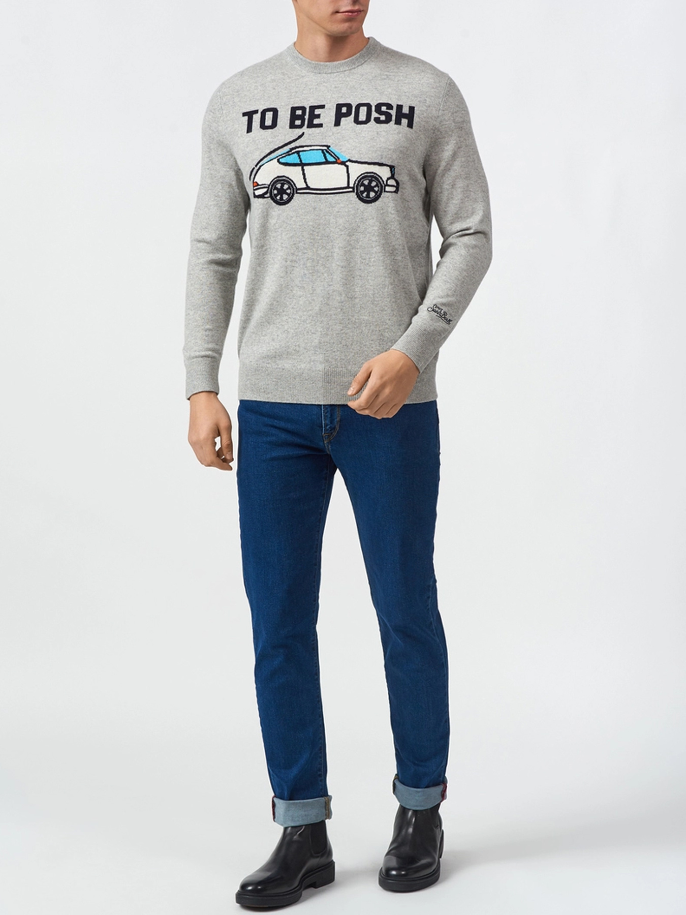 Джемпер MC2 SAINT BARTH модель HER0005.BEP1ML Фото