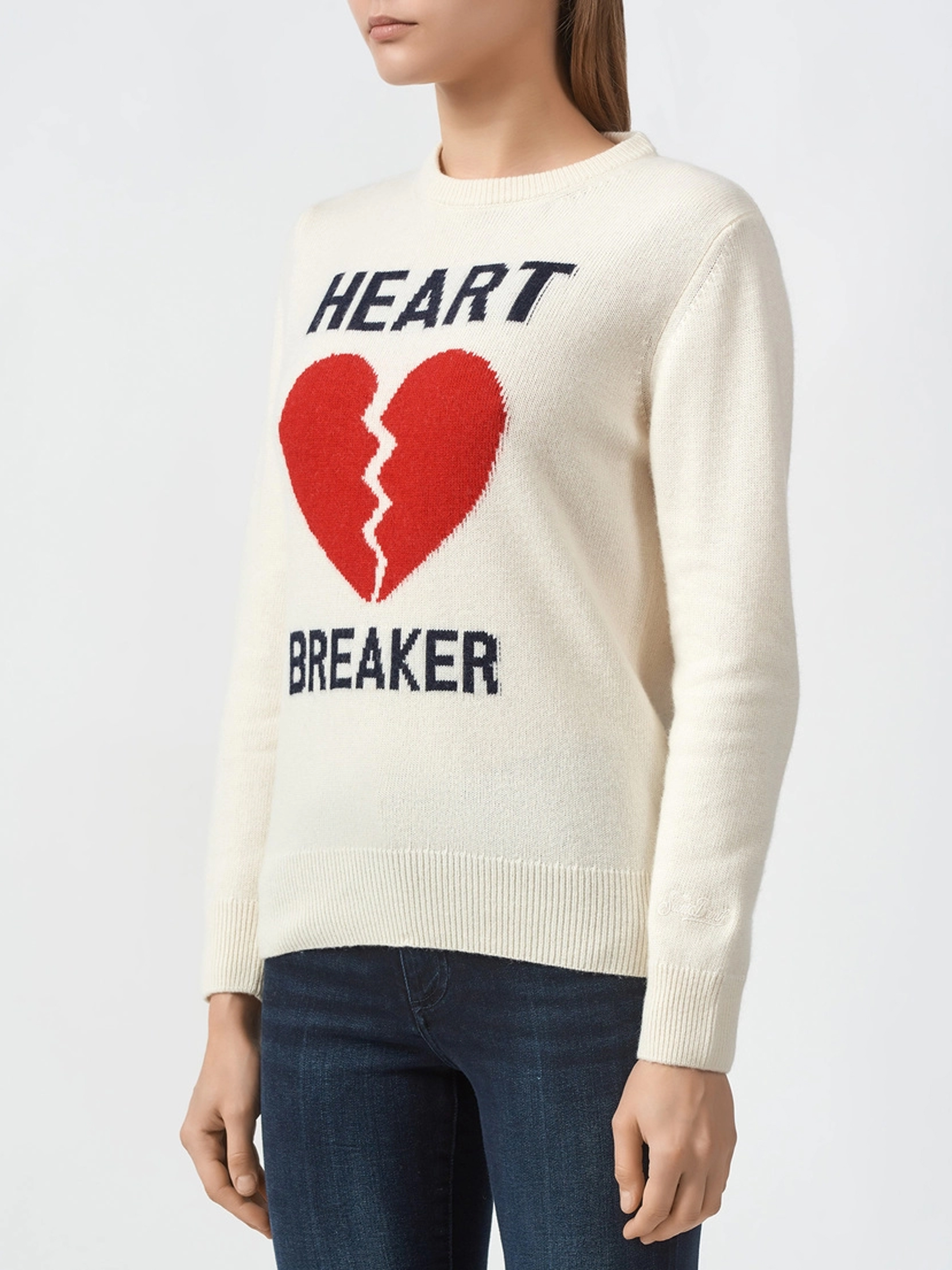 Жіночий Джемпер MC2 SAINT BARTH  (QUE0001.HRBR10) колір молочний, матеріал фліс