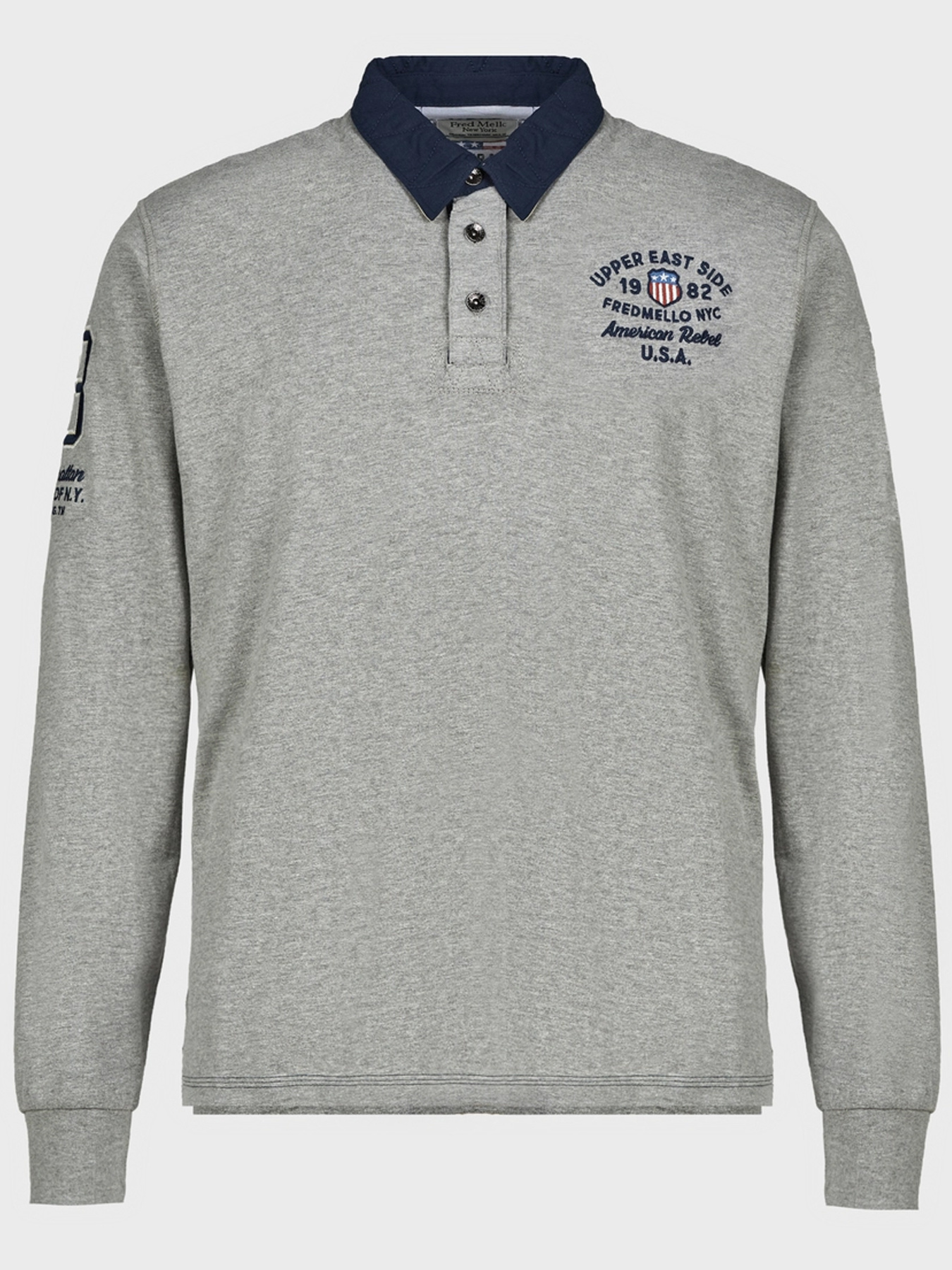 Лонгслив Fred Mello модель FM20W09QC_GRAY.MEL. Фото