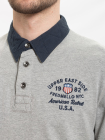 Лонгслив Fred Mello модель FM20W09QC_GRAY.MEL. Фото