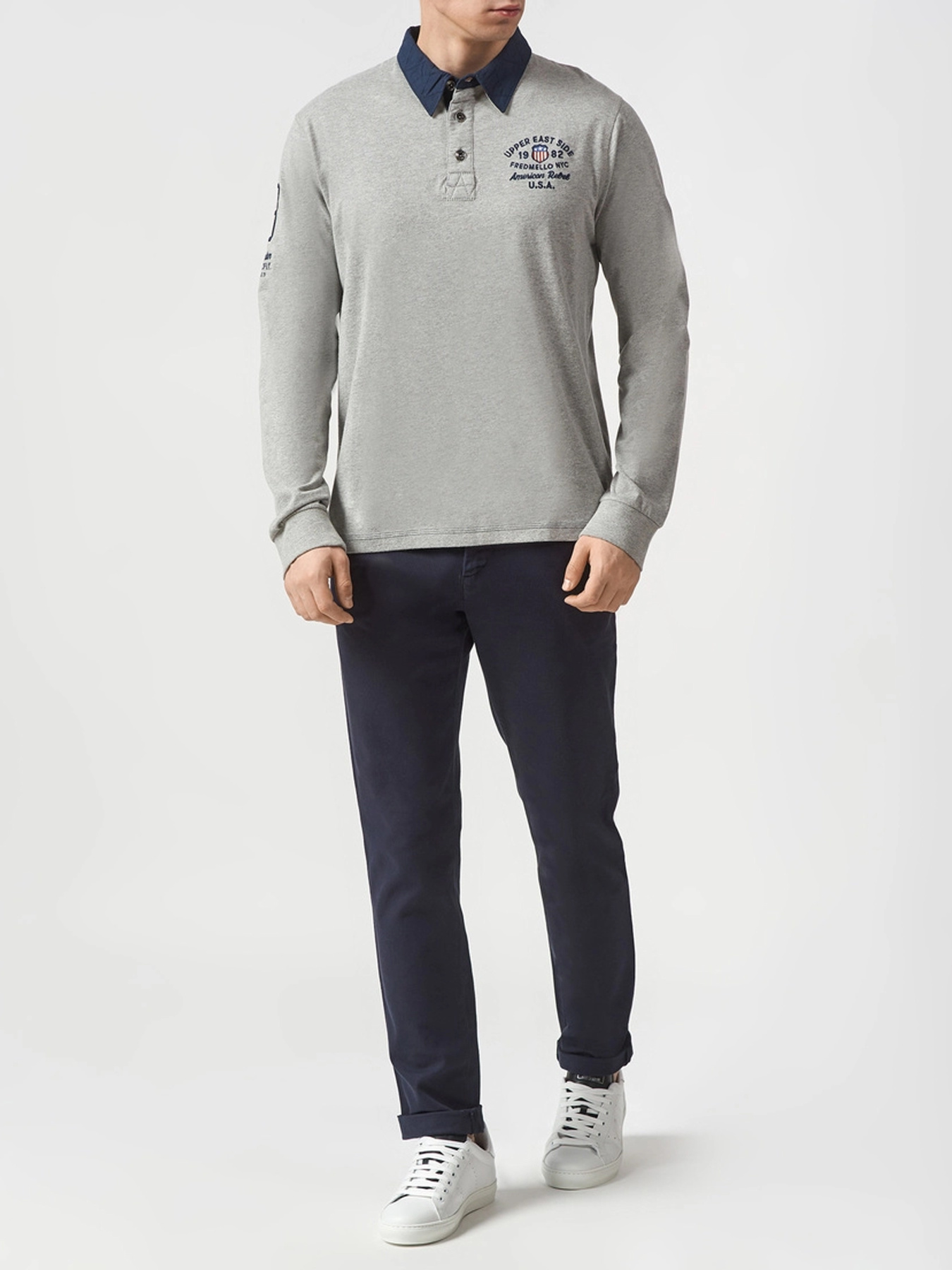 Лонгслив Fred Mello модель FM20W09QC_GRAY.MEL. Фото