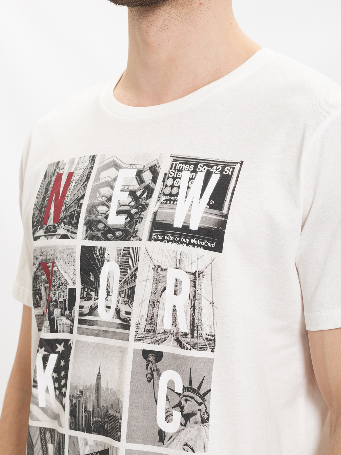 Футболка Fred Mello модель FM20W16TG_OFF.WHITE Фото