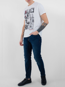 Футболка Fred Mello модель FM20W16TG_OFF.WHITE Футболка Fred Mello модель FM20W16TG_OFF.WHITE Фото