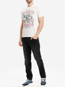 Футболка Fred Mello модель FM20W06TG_OFF.WHITE Футболка Fred Mello модель FM20W06TG_OFF.WHITE Фото