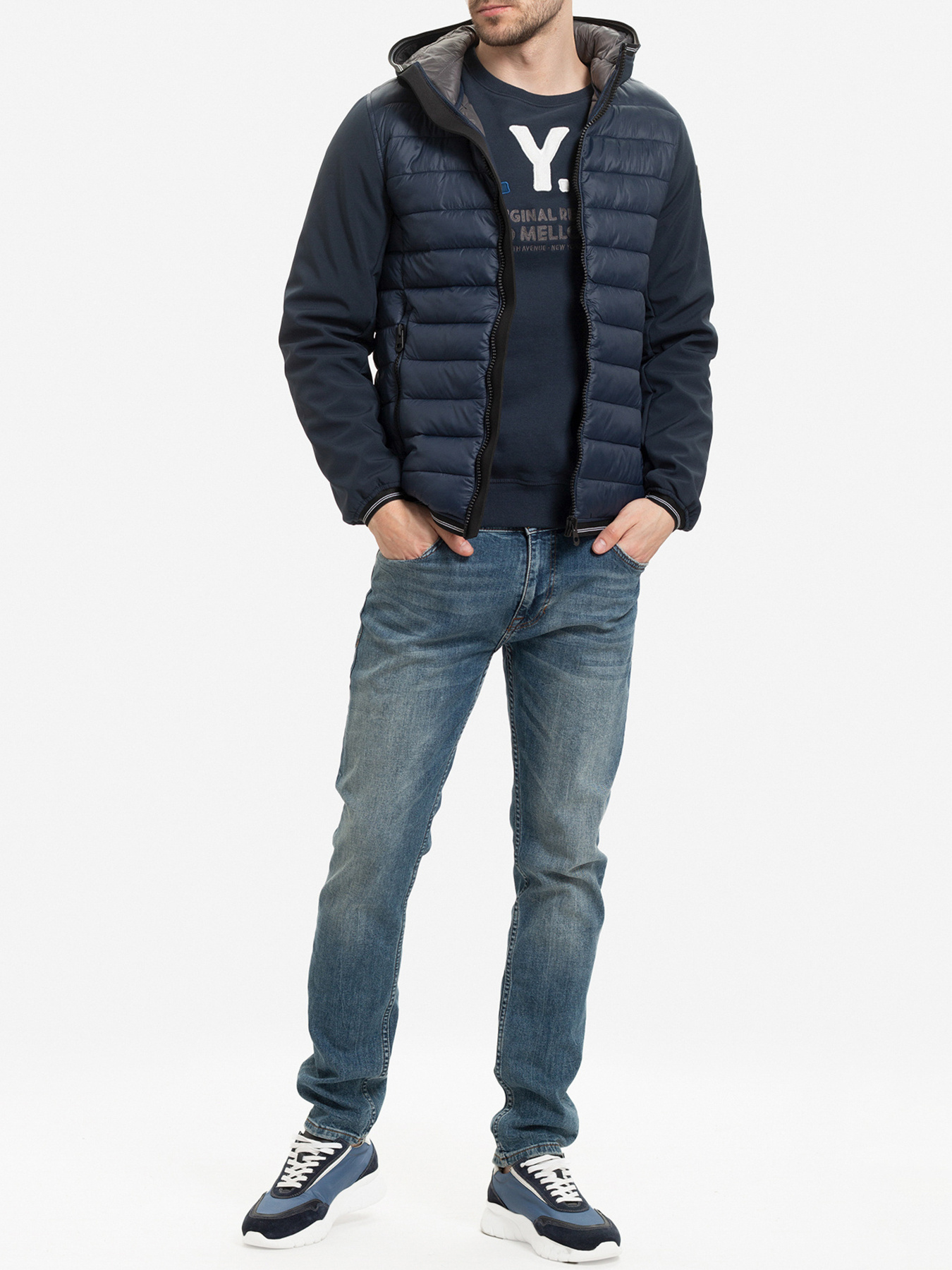 Демісезонна куртка Fred Mello модель FM20W19KU_BLUE Фото