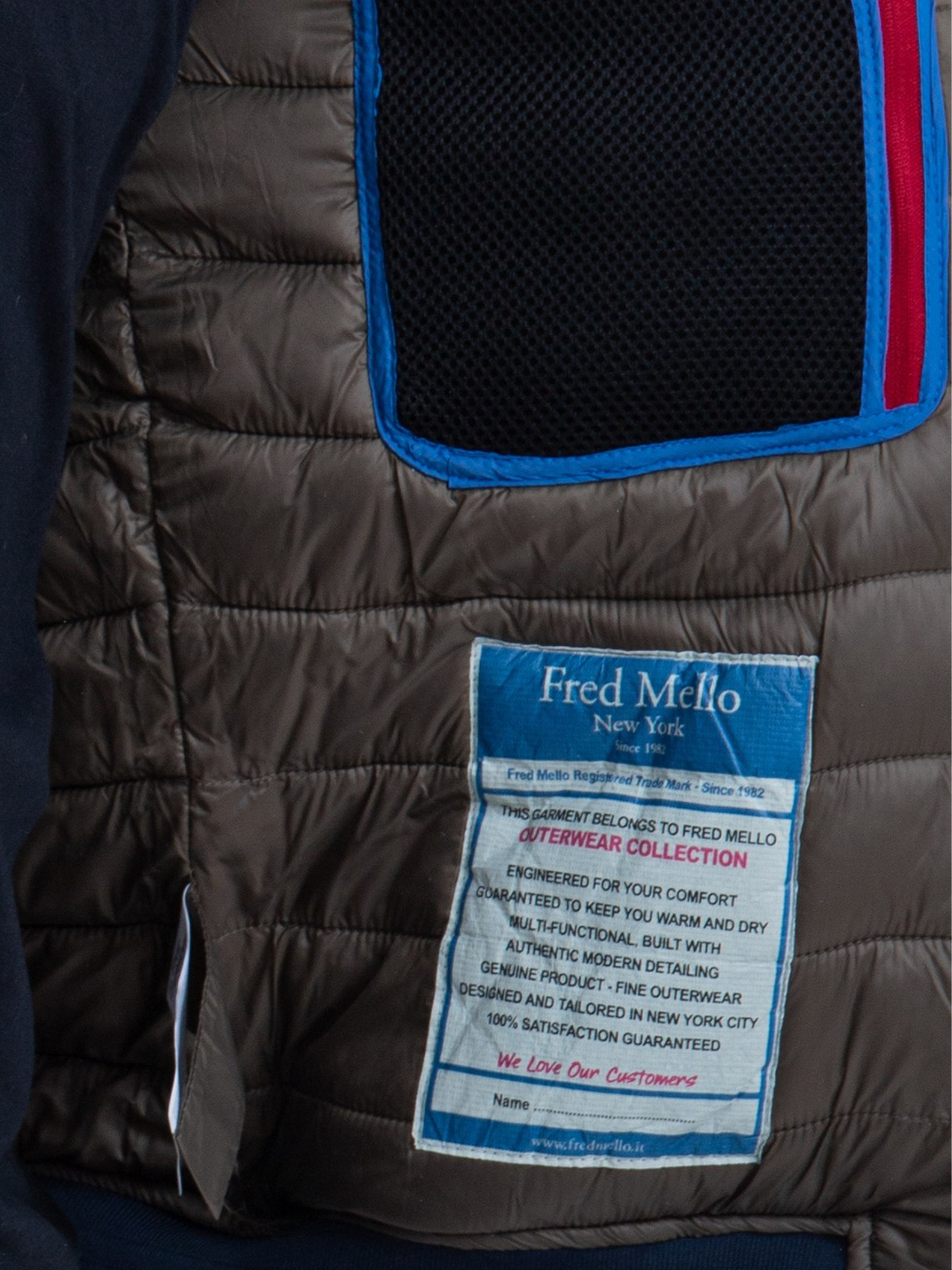 Демісезонна куртка Fred Mello модель FM20W26KU_BLUE Фото