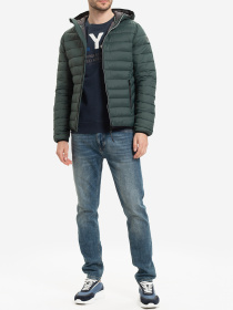 Демісезонна куртка Fred Mello модель FM20W01KD_FOREST Фото