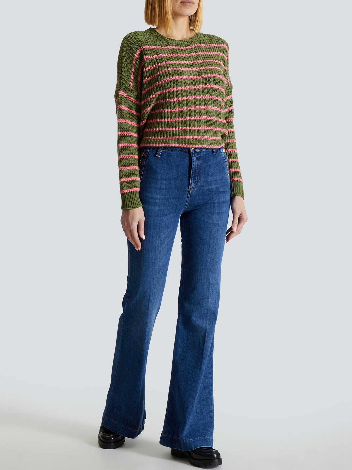 Джинси кльош KOCCA модель P23PPD9161AAUN0000 Фото