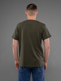 Футболка ISSA Plus модель GN4-161_хаки Футболка ISSA Plus модель GN4-161_хаки Фото