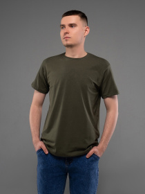 Футболка ISSA Plus модель GN4-161_хаки Футболка ISSA Plus модель GN4-161_хаки Фото