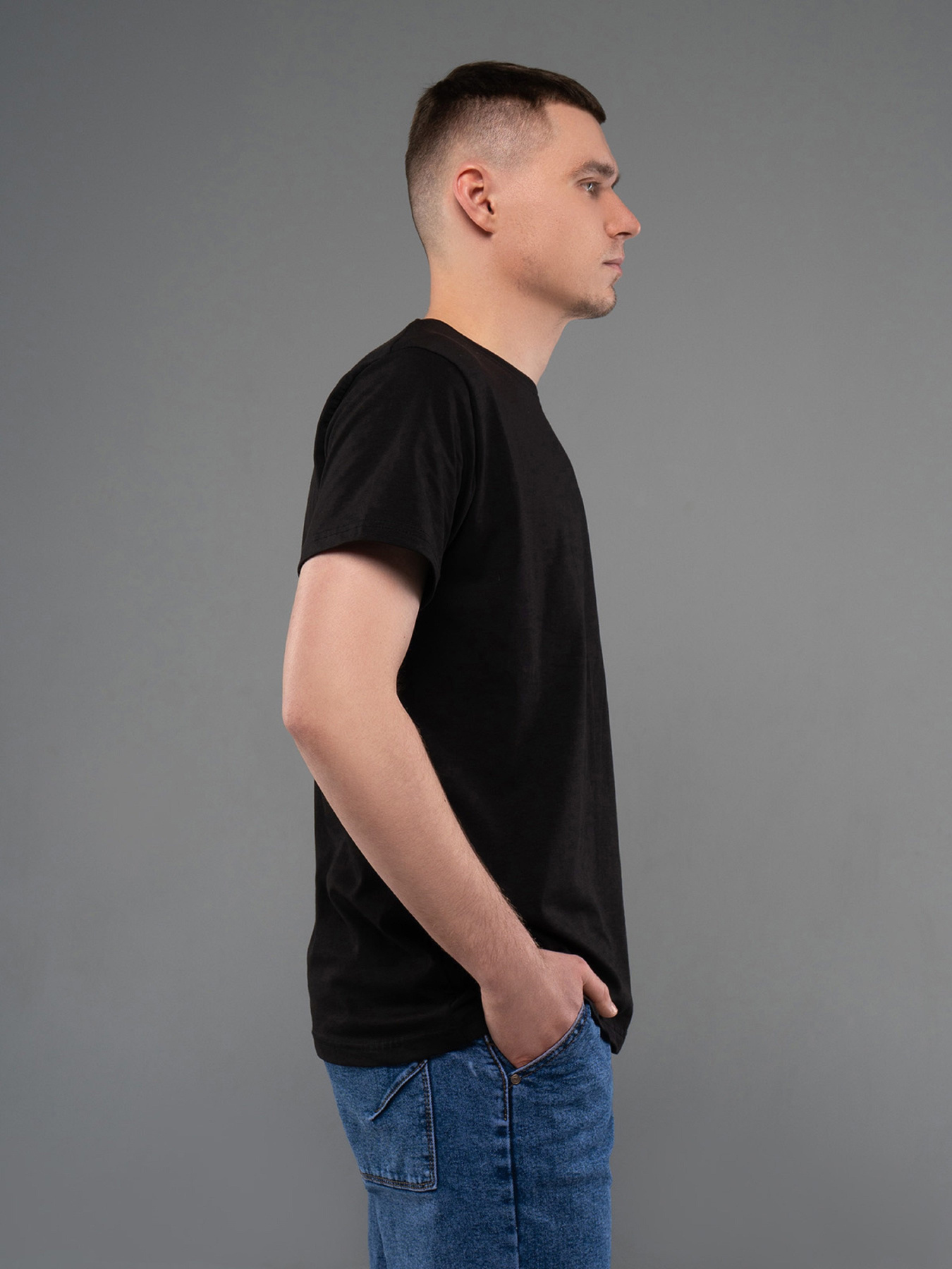 Футболка ISSA Plus модель GN4-161_черный Фото