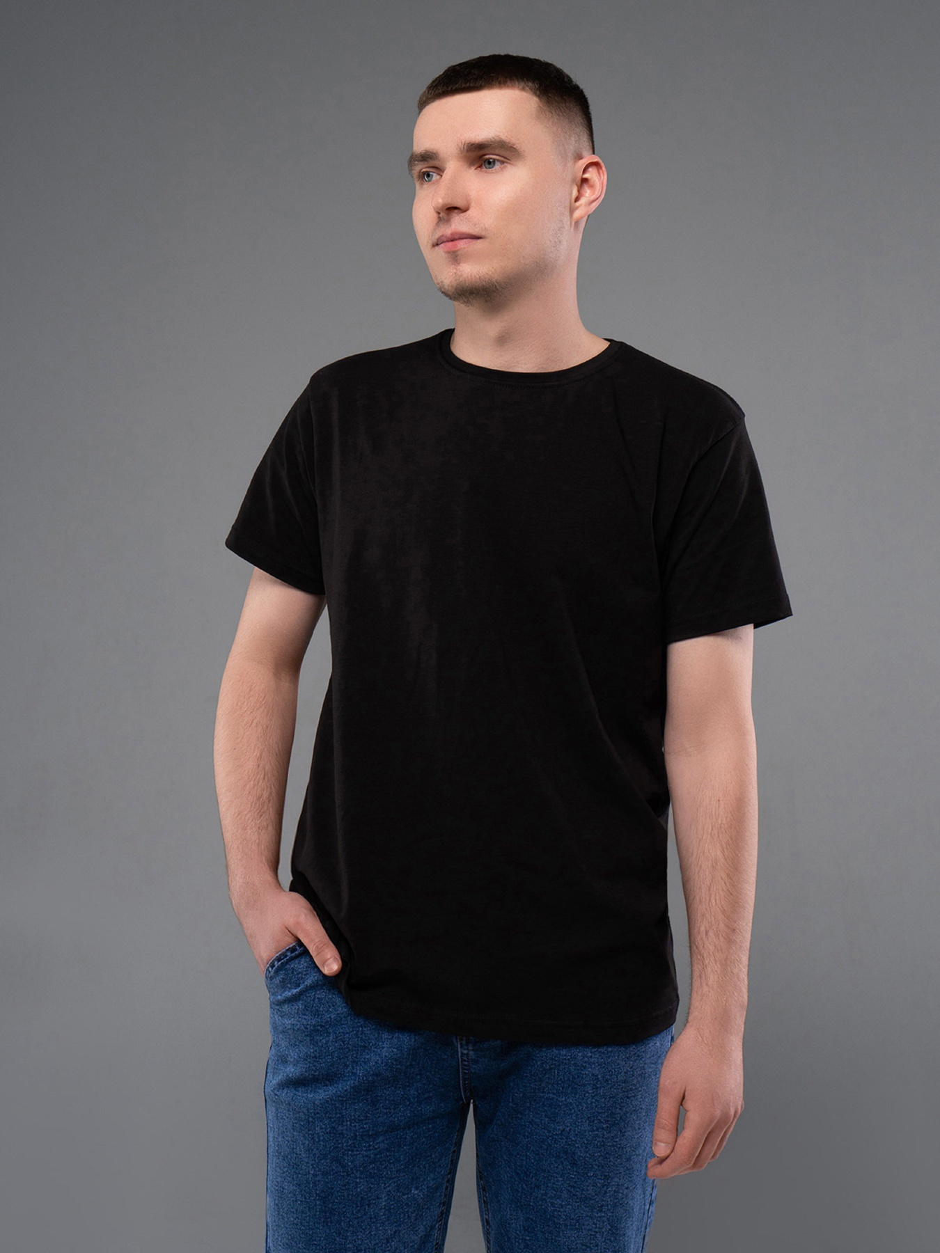 Футболка ISSA Plus модель GN4-161_черный Фото