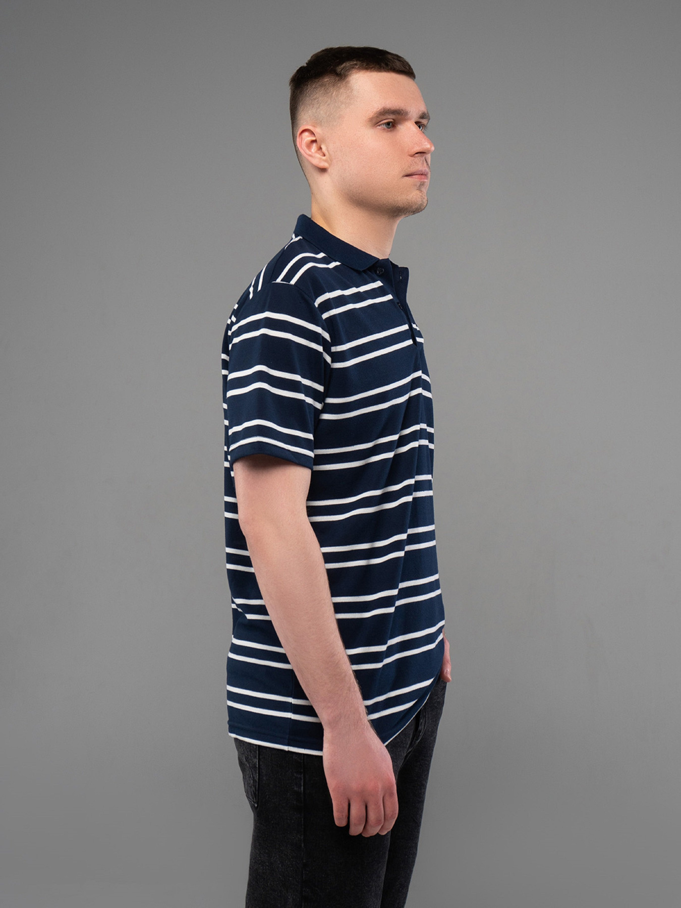 Поло ISSA Plus модель GN4-162_темно_синий Фото