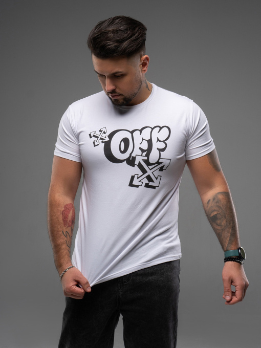 Футболка ISSA Plus модель GN4-163_белый Фото