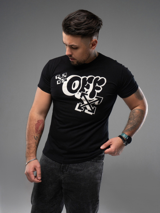 Футболка ISSA Plus модель GN4-163_черный Фото