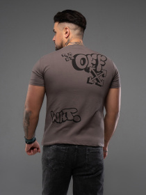 Футболка ISSA Plus модель GN4-163_хаки Фото