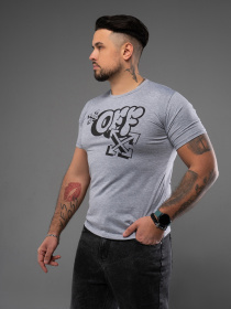 Футболка ISSA Plus модель GN4-163_серый Фото