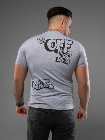 Футболка ISSA Plus модель GN4-163_серый Фото