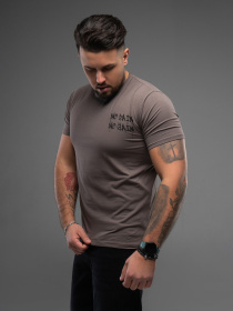 Футболка ISSA Plus модель GN4-164_хаки Фото