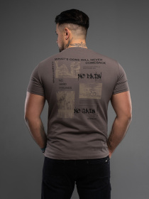 Футболка ISSA Plus модель GN4-164_хаки Фото