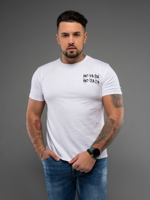 Футболка ISSA Plus модель GN4-164_белый Фото