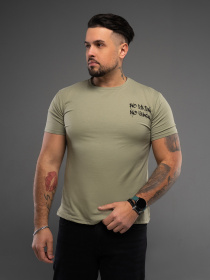 Футболка ISSA Plus модель GN4-164_оливковый Футболка ISSA Plus модель GN4-164_оливковый Фото