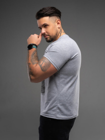 Футболка ISSA Plus модель GN4-165_серый Фото