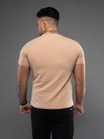 Футболка ISSA Plus модель GN4-165_бежевый Фото
