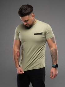 Футболка ISSA Plus модель GN4-166_оливковый Фото