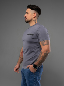 Футболка ISSA Plus модель GN4-166_темно_серый Фото