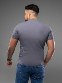 Футболка ISSA Plus модель GN4-166_темно_серый Фото