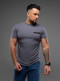 Футболка ISSA Plus модель GN4-166_темно_серый Фото