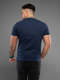 Футболка ISSA Plus модель GN4-166_темно_синий Фото