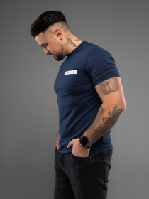 Футболка ISSA Plus модель GN4-166_темно_синий Фото