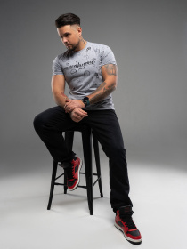 Футболка ISSA Plus модель GN4-167_серый Фото