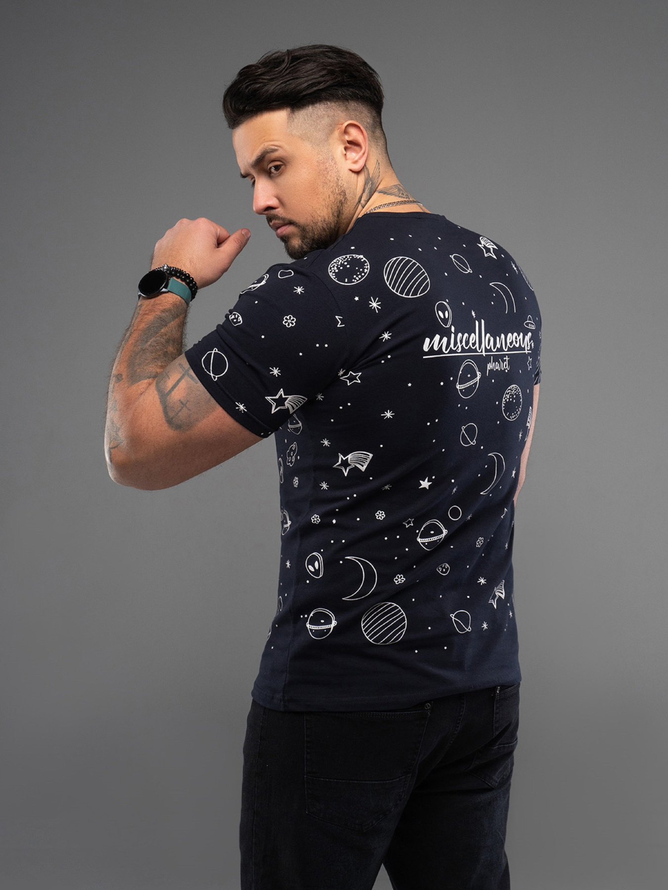 Футболка ISSA Plus модель GN4-167_темно_синий Фото