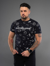 Футболка ISSA Plus модель GN4-167_темно_синий Фото