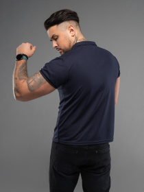 Поло ISSA Plus модель GN-536_синий Фото